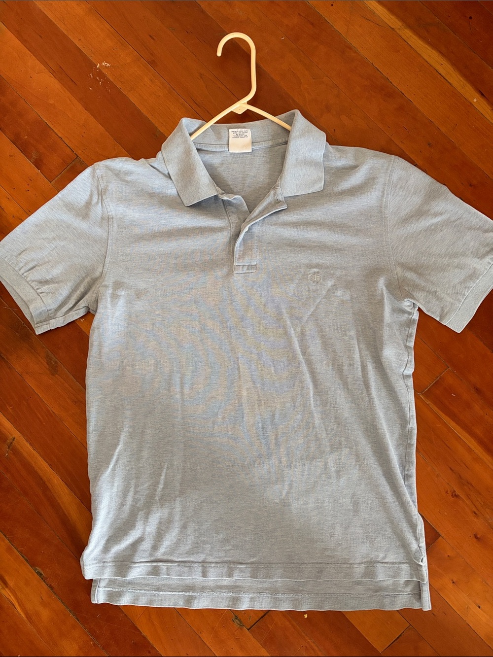 Brooks Brothers Pale Blue Men's Polo